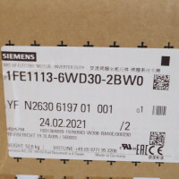 Siemens Stator 1FE1113-6WD30-2BW0 OVP