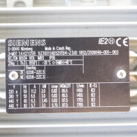 Siemens Niederspannungsmotor 1LE1001-1AB52-1FB4-Z GEB
