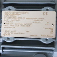 SEW Stirnrad-Getriebemotor R57 DRS71S4 0,37kW i=186,89 NOV