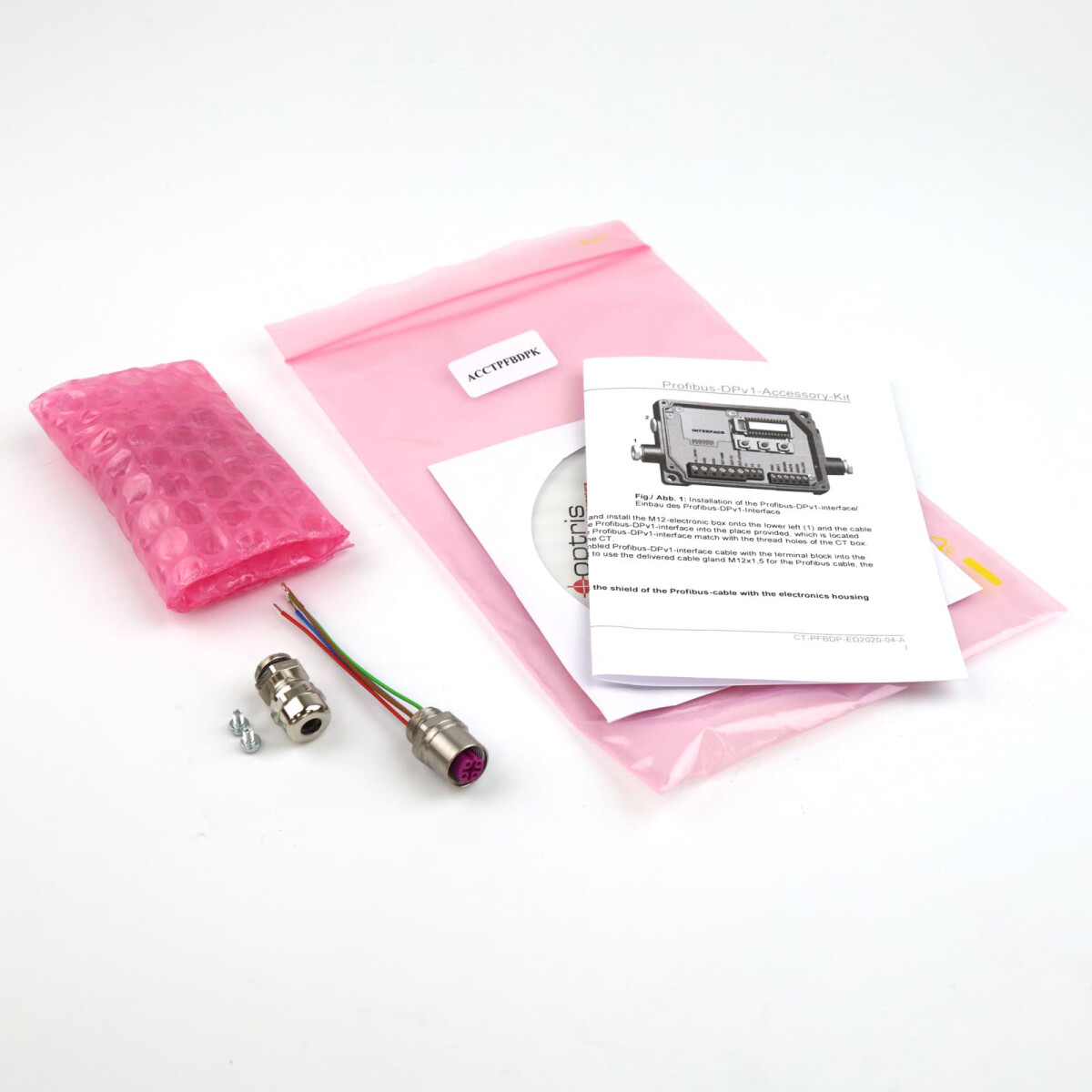Optris Profibus-DPv1-Schnittstelle ACCTPFBDPK OVP