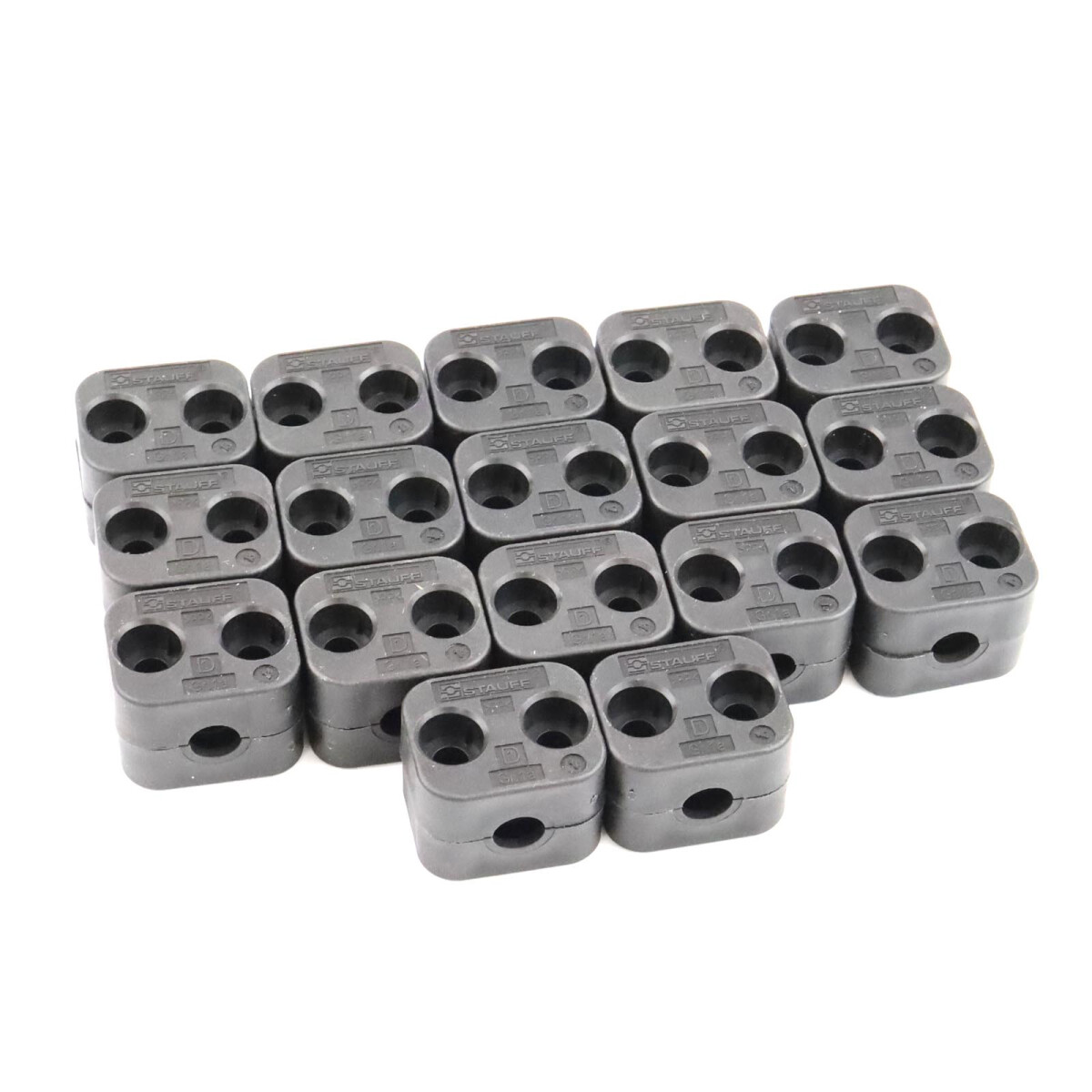 Stauff Schellenkörper 110a PP black9005 1130005149 (17S