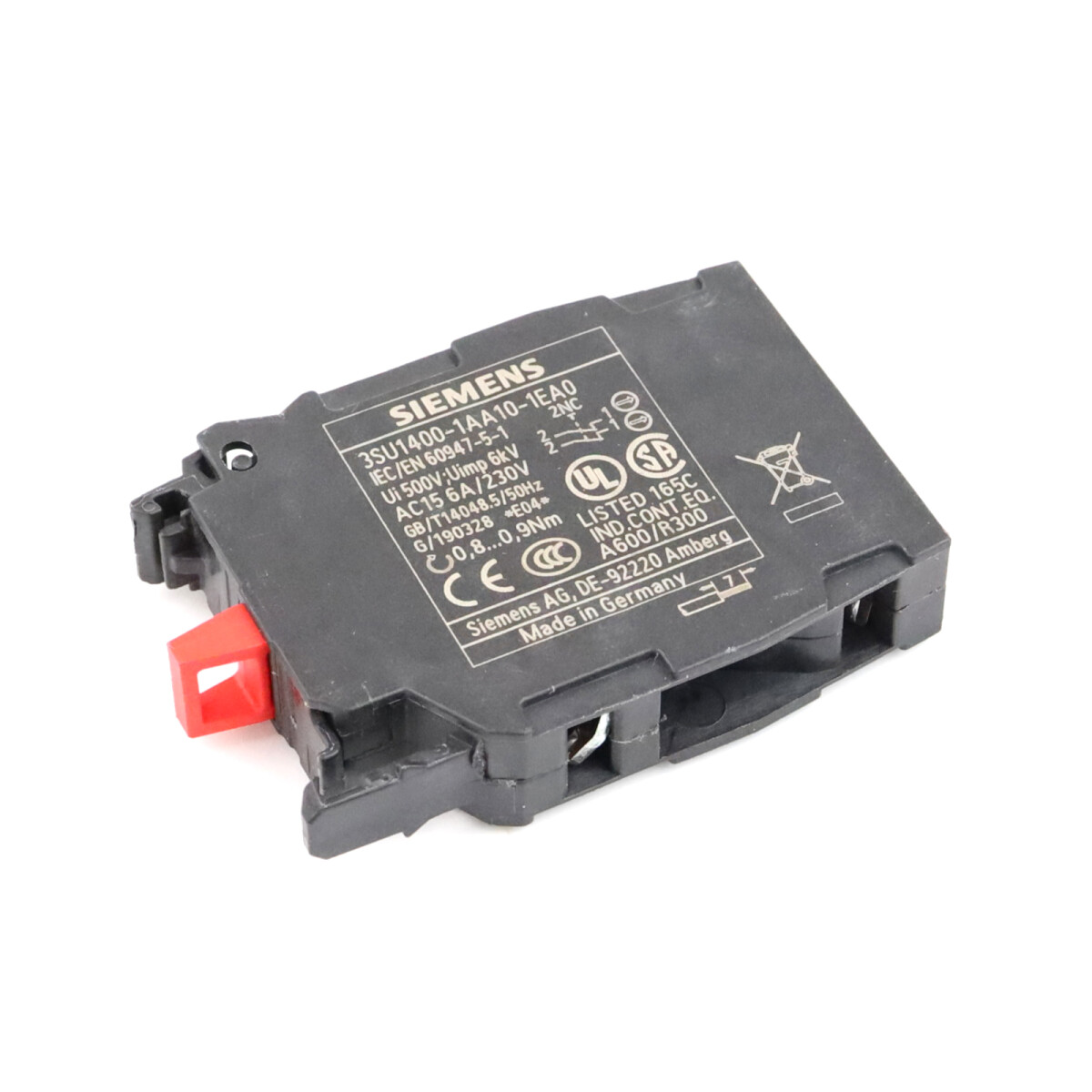 Siemens Kontaktmodul 3SU1400-1AA10-1EA0 NOV