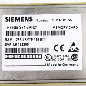 SIMATIC S5 SPEICHER 374 6ES5 374-2AH21 256KB GEB
