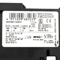 Siemens Leistungsschalter 3RV1021-1GA15 GEB