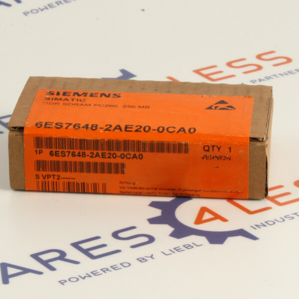 Simatic S7 DDR SDRAM PC266 256MB 6ES7 648-2AE20-0CA0 SIE
