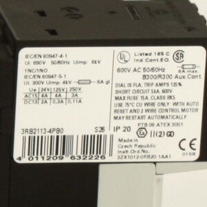 Siemens Ueberlastrelais 3RB2113-4PB0 NOV