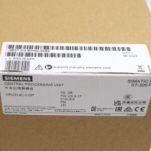 Simatic S7-300 CPU 314C-2 6ES7 314-6CH04-0AB0 FS:09/FW:V3.3.17 OVP