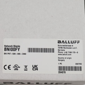 Balluff Netzwerk-Modul BNI00FY BNI PNT-538-005-Z063 SIE