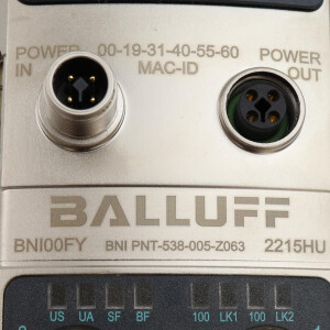 Balluff Netzwerk-Modul BNI00FY BNI PNT-538-005-Z063 OVP