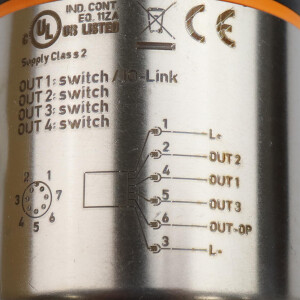 ifm Füllstandsensor LX0008 LK0264B-B-00KVPKG/US OVP