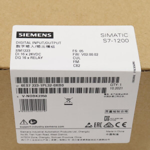 Simatic S7-1200 SM1223 6ES7 223-1PL32-0XB0 FS:05/FW:V02.00.02 SIE