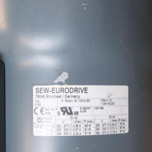 SEW Getriebemotor FH47 DRE100LC4BE5/TF/V i=10,97 NOV