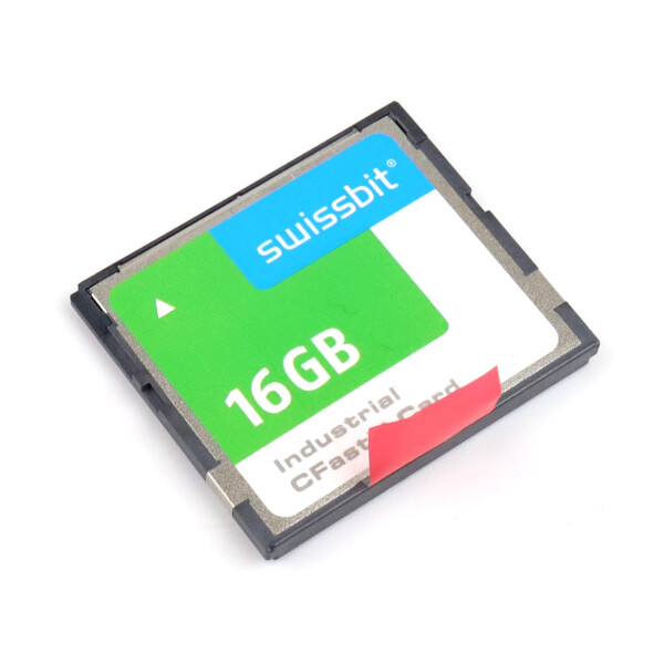 swissbit Industrial CFast Card SFCA16GBH2BV4T0-I-QT-216-STD 16GB GEB