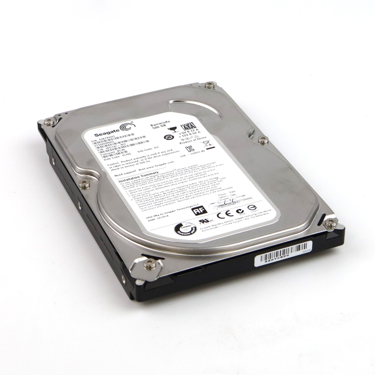 Seagate Barracuda SATA 500 GB ST500DM002 GEB