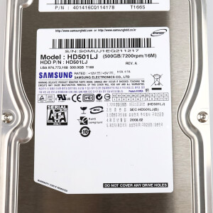 Samsung HDD 3,5" SATA HD501LJ 500GB GEB