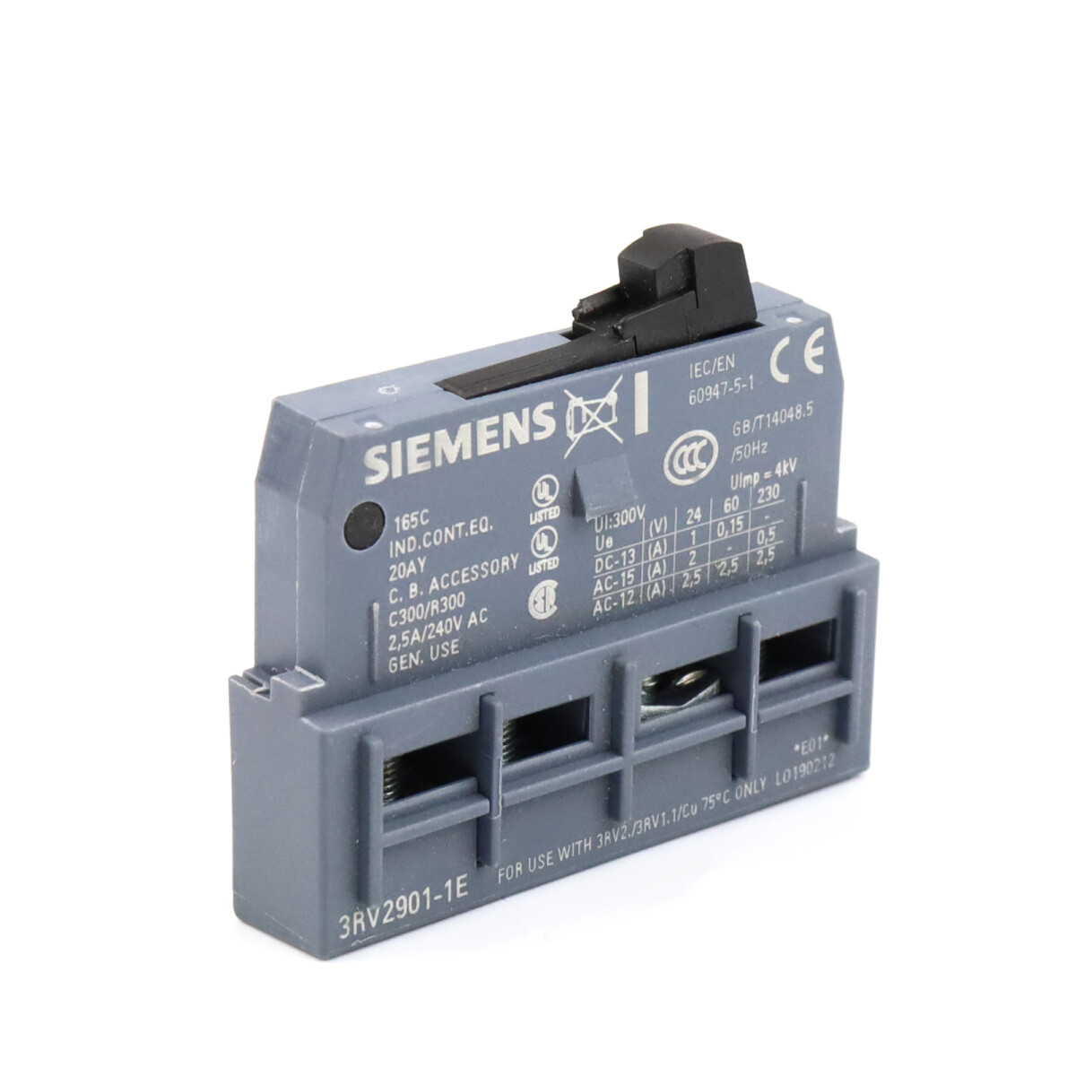 Siemens Hilfsschalter 3RV2901-1E GEB
