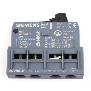 Siemens Hilfsschalter 3RV2901-1E GEB