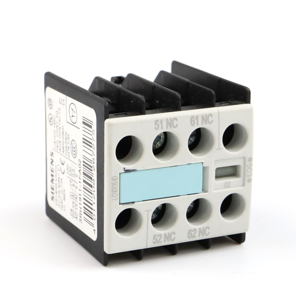 Siemens Hilfsschalterblock 3RH1911-1FA02 GEB