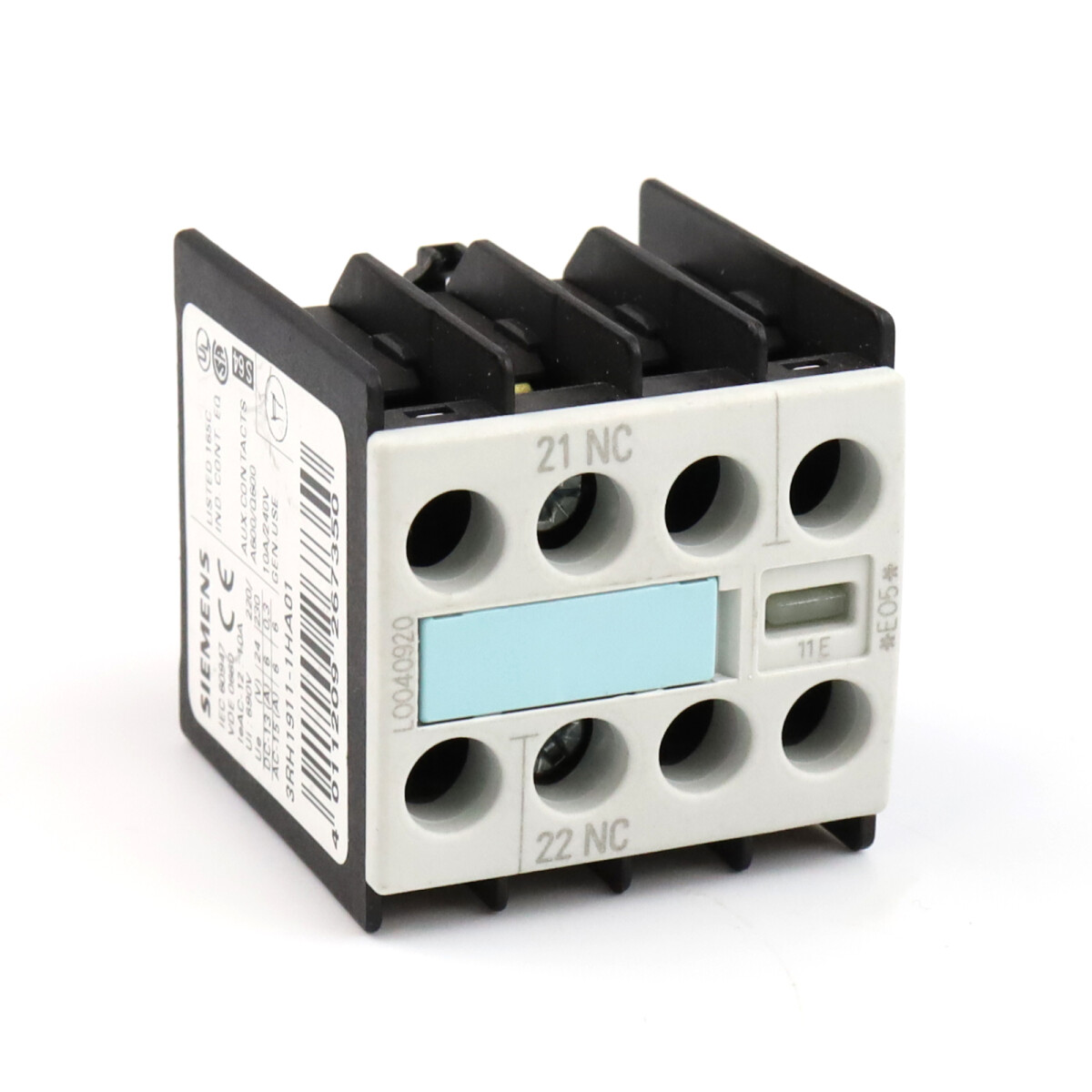 Siemens Hilfsschalterblock 3RH1911-1HA01 GEB