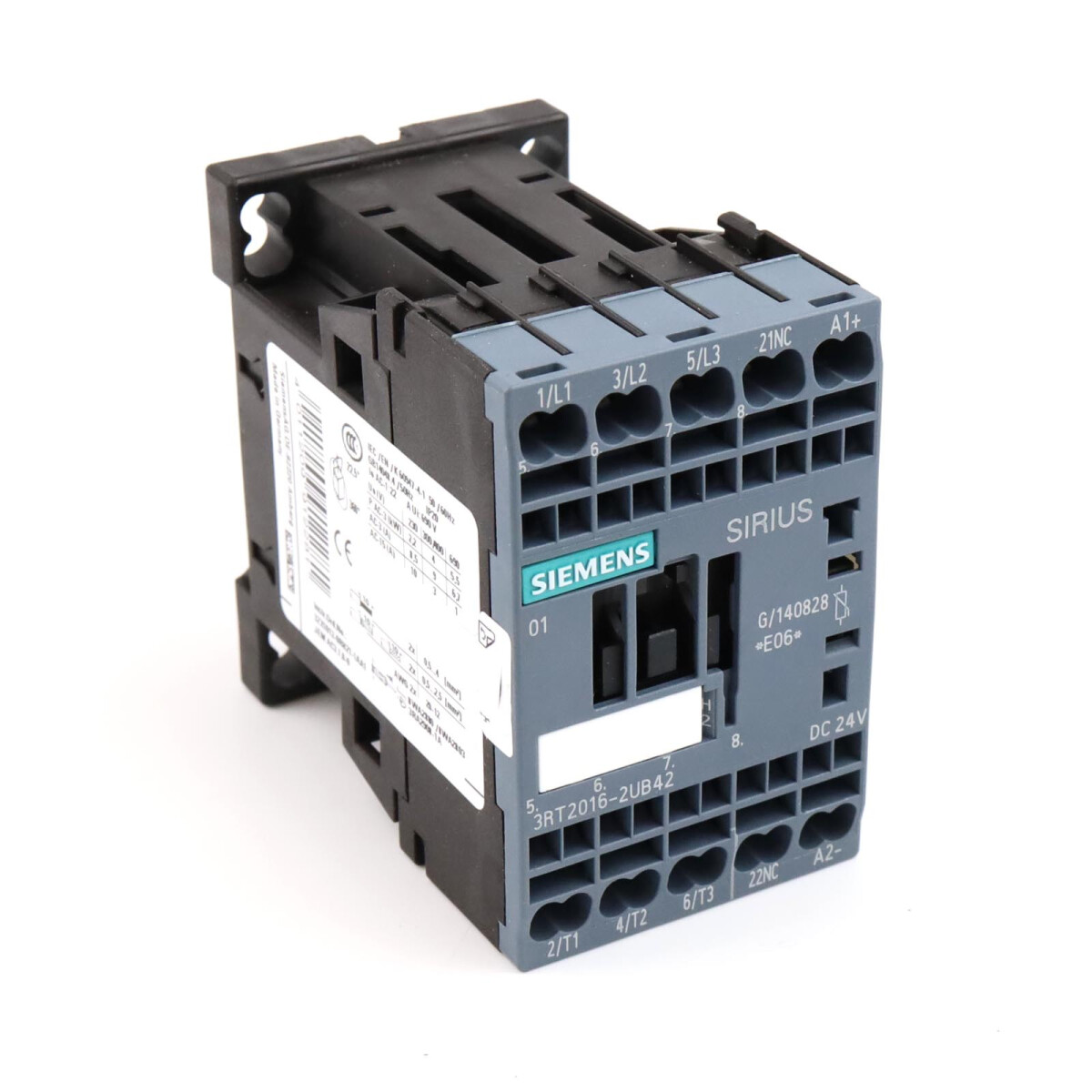 Siemens Leistungsschütz 3RT2016-2UB42 GEB