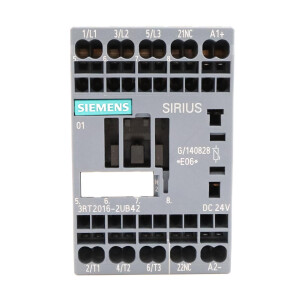 Siemens Leistungsschütz 3RT2016-2UB42 GEB