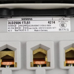 Siemens Hauptschalter 3LD2504-1TL51 GEB