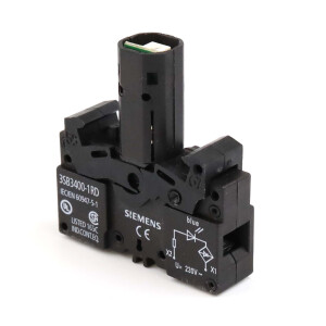Siemens LED Lampenfassung 3SB3400-1RD NOV