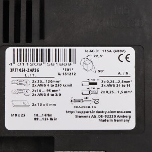 Siemens Schütz 3RT1054-2AP36 220-240V GEB