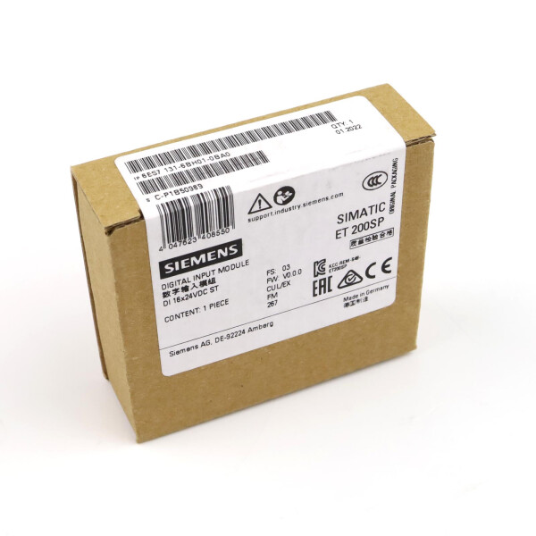 Simatic S7 ET200SP 6ES7 131-6BH01-0BA0 FS:03 DE SIE