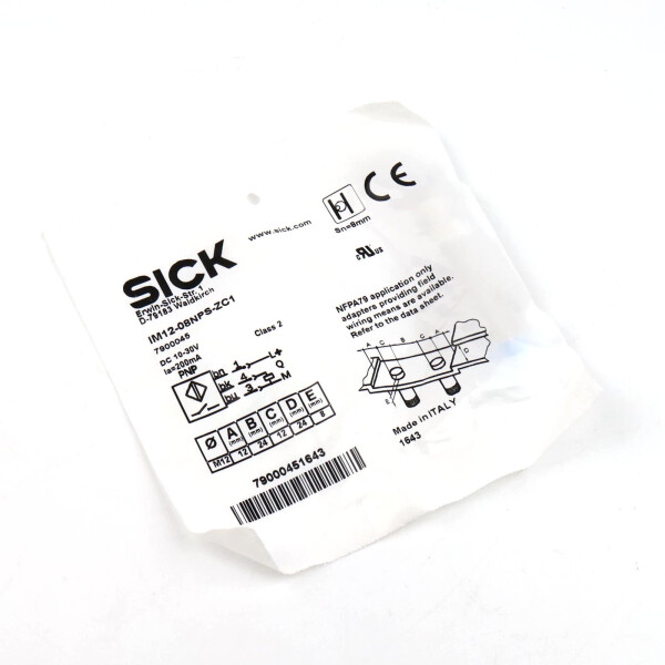 Sick Näherungssensor IM12-08NPS-ZC1 7900045 OVP