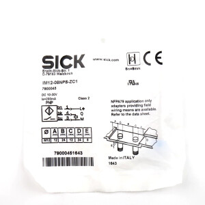 Sick Näherungssensor IM12-08NPS-ZC1 7900045 OVP