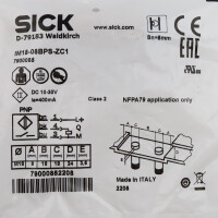 Sick induktiver Näherungssensor IM18-08BPS-ZC1 7900085 OVP
