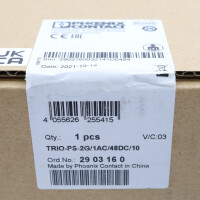 Phoenix Contact Stromversorgung TRIO-PS-2G/1AC/48DC/10 2903160 SIE