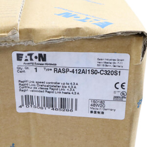 Eaton Drehzahlsteller RASP-412AI1S0-C320S1 150182 OVP