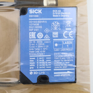 SICK Distanzsensor OD1000-6001R15 1075638 OVP