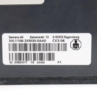 Siemens Leistungsschalter 3VL1110-2KM30-0AA0 HCX3B060 OVP
