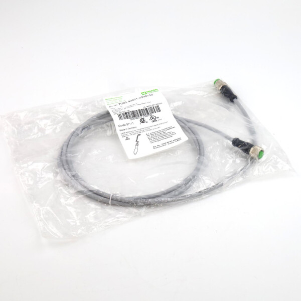 MURR ELEKTRONIK Verbindungskabel M12 St. M12 Bu. 7000-40021-2340150 OVP