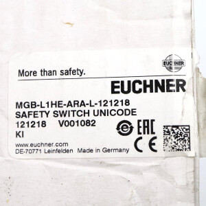 Euchner Zuhalteset MGB-L1HE-ARA-L-121218 121218 OVP