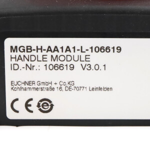 Euchner Zuhalteset MGB-L1HE-ARA-L-121218 121218 OVP