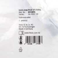 Festo Magnetventil VUVG-B18-P53E-ZT-F-1T1L 8004895 OVP