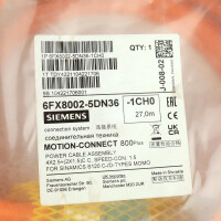 Siemens Leistungsleitung 6FX8002-5DN36-1CH0 OVP