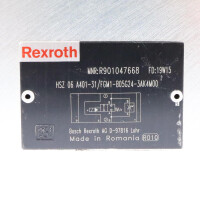 Rexroth Hydraulik-Zwischenplatte HSZ 06 A401-31/FGM1-B05G24-3AK4M00 R901047668 NOV