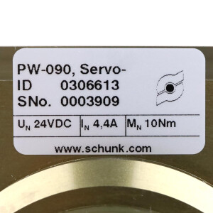 SCHUNK Schwenkeinheit PW-90-XX-13+14 306613 GEB