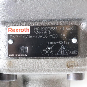 Rexroth Flügelzellenpumpe PV7-1A/16-30RE01MC0-08 R900533582 NOV
