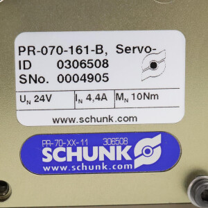SCHUNK Universaldreheinheit PR-070-161-B 0306508 GEB