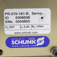 SCHUNK Universaldreheinheit PR-070-161-B 0306508 GEB