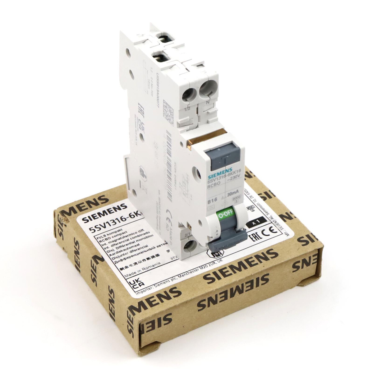 Siemens FI-Schutzschalter 5SV1316-6KK16 OVP
