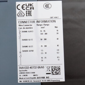 Siemens Leistungsschalter 3VA1332-4EF32-0AA0 OVP