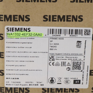 Siemens Leistungsschalter 3VA1332-4EF32-0AA0 OVP