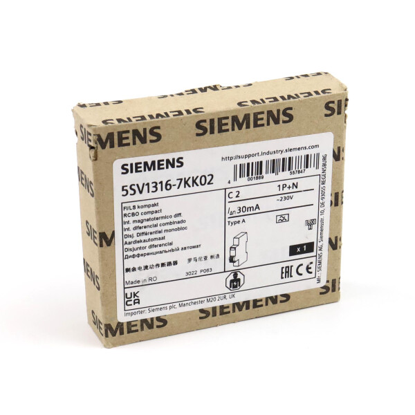 Siemens FI/LS 5SV1316-7KK02 OVP